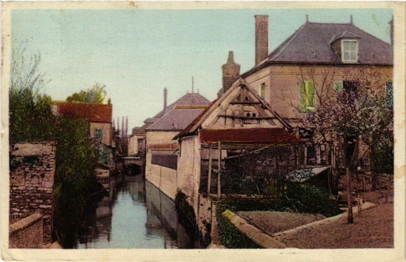 Carte postale ancienne Chaumont-en-Vexin - La Troene à Chaumont-en-Vexin