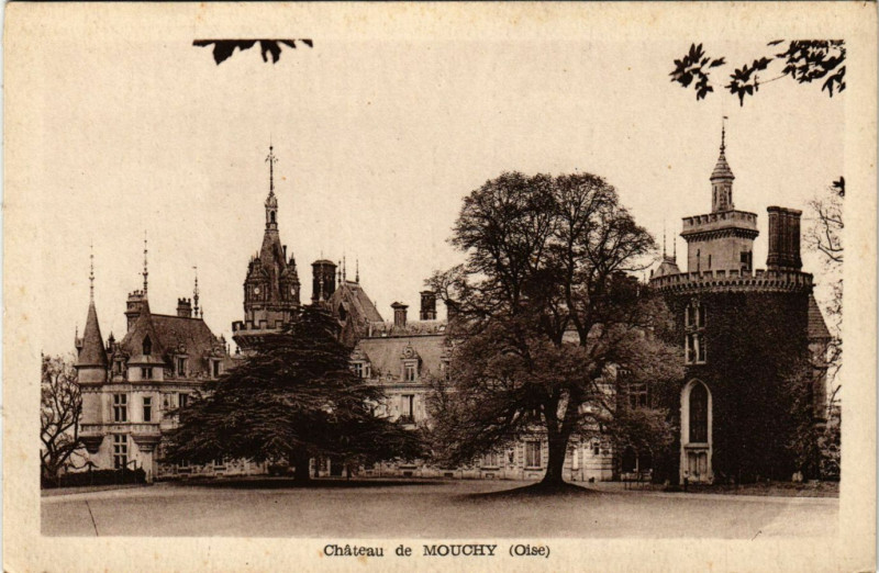 Carte postale ancienne Chateau de Mouchy