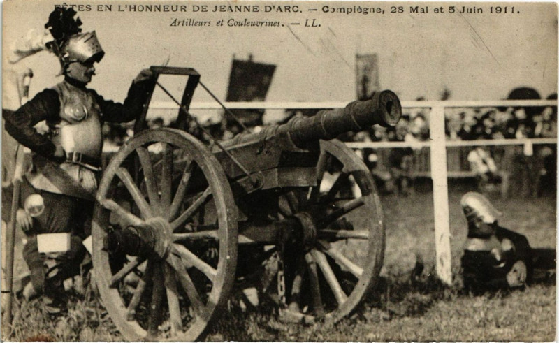 Carte postale ancienne Fetes en l'Honneur de Jeanne d'Arc - Compiegne 28 Mai 5 Juin 1911 à Compiègne
