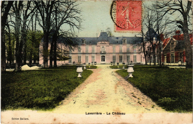 Carte postale ancienne Laverriere - Le Chateau à Laverrière
