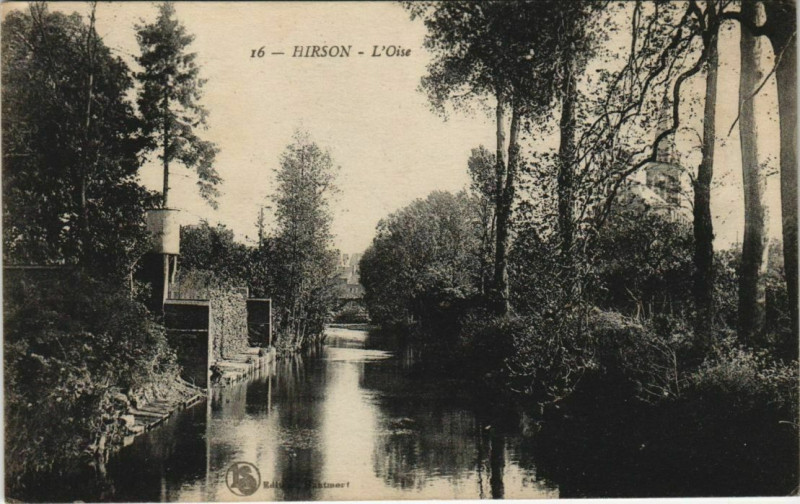Carte postale ancienne Hirson l'Oise à Hirson