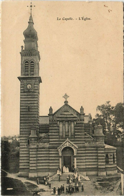 Carte postale ancienne La Capelle l'Eglise à La Capelle