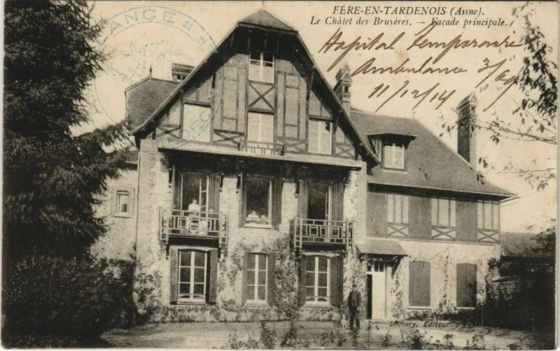 Carte postale ancienne Fere-en-Tardenois Le Chalet des Bruveres France à Fère-en-Tardenois