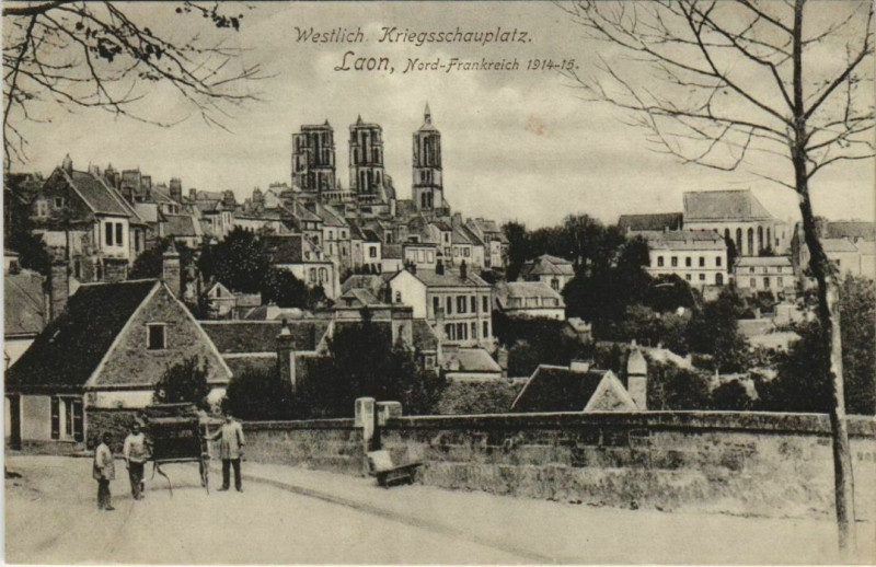 Carte postale ancienne Laon- France à Laon