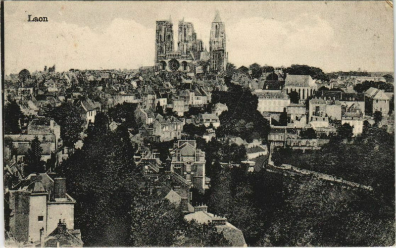 Carte postale ancienne Laon- France à Laon