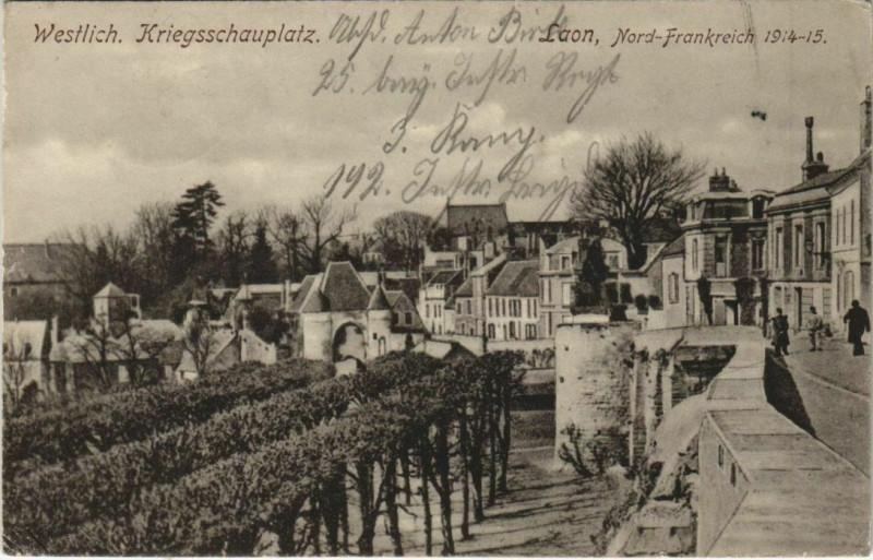 Carte postale ancienne Laon- France à Laon