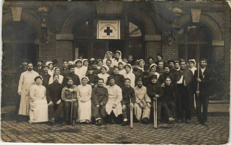 Carte postale ancienne Aisne - Military - Hopital Vauban - 1915