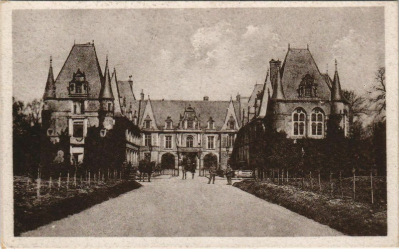 Carte postale ancienne Aisne - Chateau - Schloss bei Liesse-Notre-Dame à Liesse-Notre-Dame