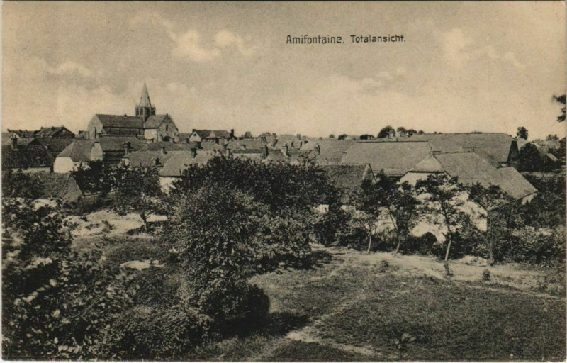 Carte postale ancienne Amifontaine - Vue Generale - Totalansicht à Amifontaine