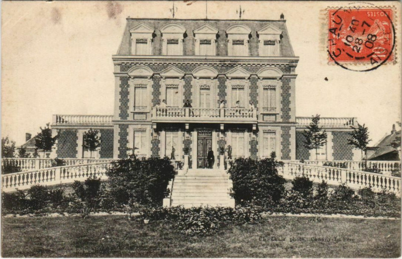 Carte postale ancienne Aisne - Chateau