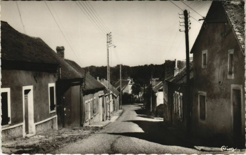 Carte postale ancienne Montaigu - Un Coin du Pays à Montaigu
