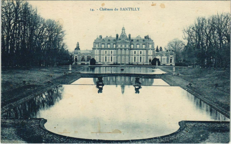 Carte postale ancienne Chateau de Rantilly