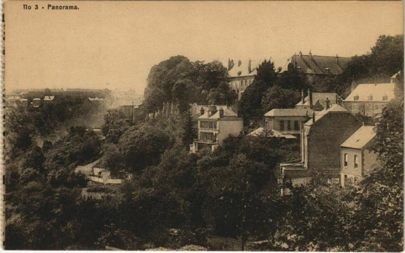 Carte postale ancienne Laon - Panorama à Laon