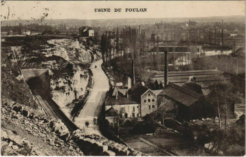 Carte postale ancienne Usine du Foulon