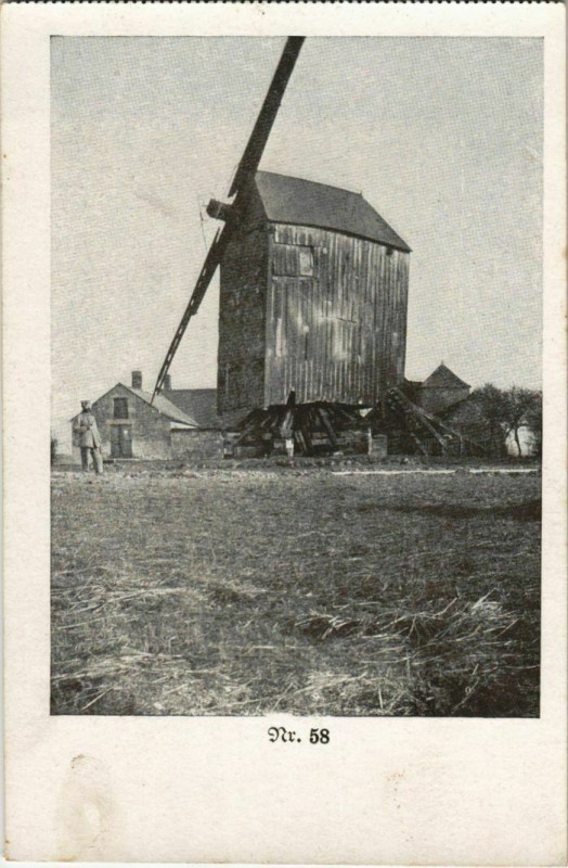 Carte postale ancienne La Malmaison - Moulin - Mill - Muhle à La Malmaison