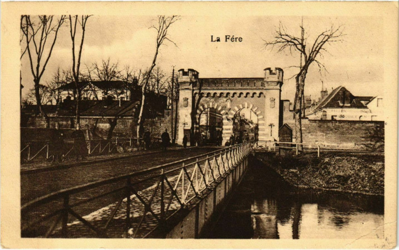 Carte postale ancienne La Fére à La Fère