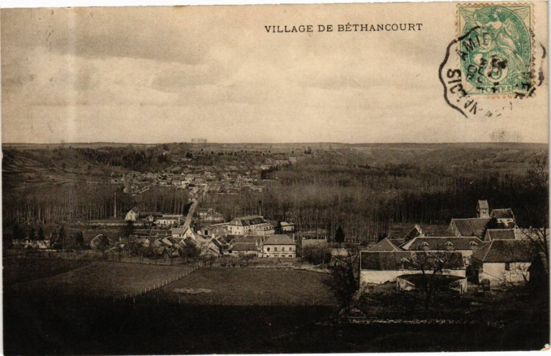 Carte postale ancienne Bethancourt Village de Bethancourt