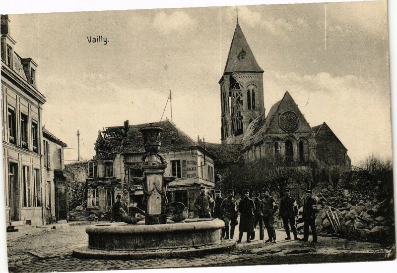 Carte postale ancienne Vailly