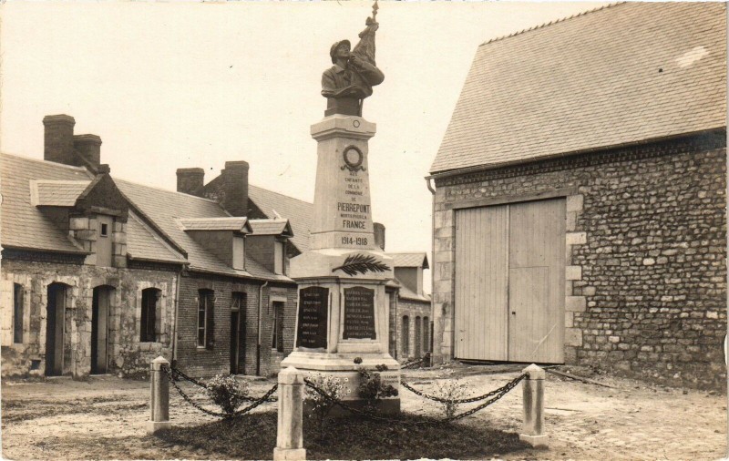 Carte postale ancienne Pierrepont à Pierrepont
