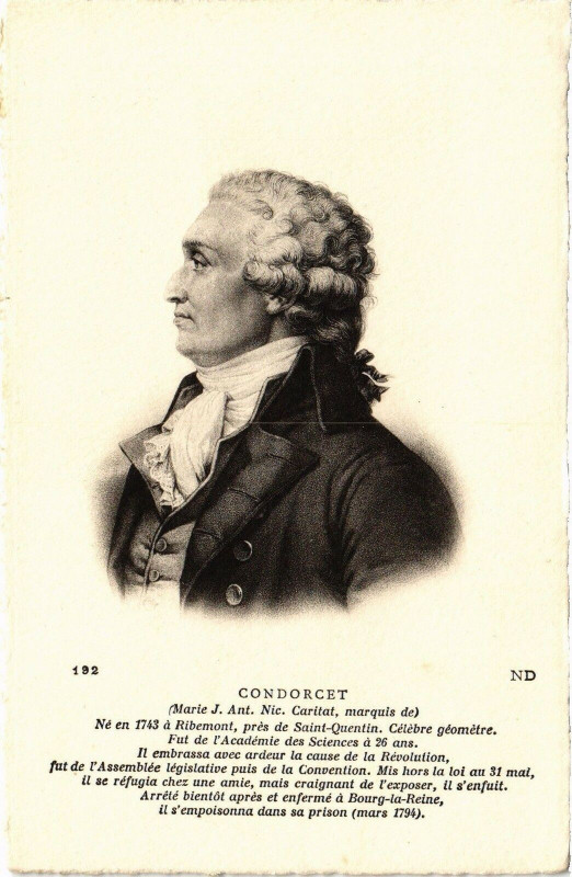Carte postale ancienne Condorcet