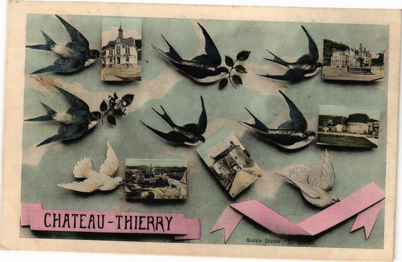 Carte postale ancienne Chateau-Thierry à Château-Thierry