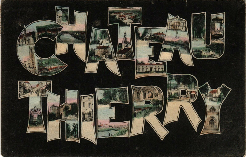 Carte postale ancienne Chateau-Thierry à Château-Thierry