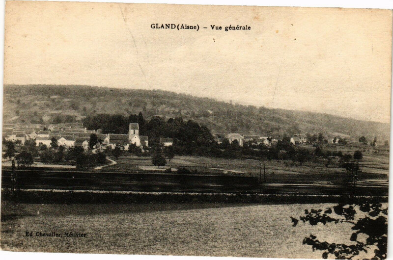Carte postale ancienne Etreux Le Cimetiere à Étreux