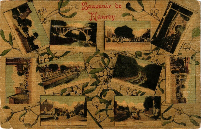 Carte postale ancienne Souvenir de Naurcy