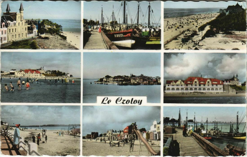 Carte postale ancienne Le Crotoy au Crotoy