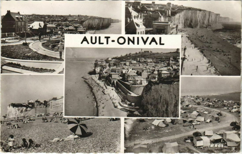 Carte postale ancienne Ault Onival à Ault