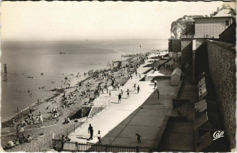 Carte postale ancienne Ault La Plage à Ault