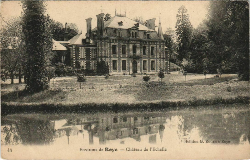 Carte postale ancienne Chateau de L'Echelle