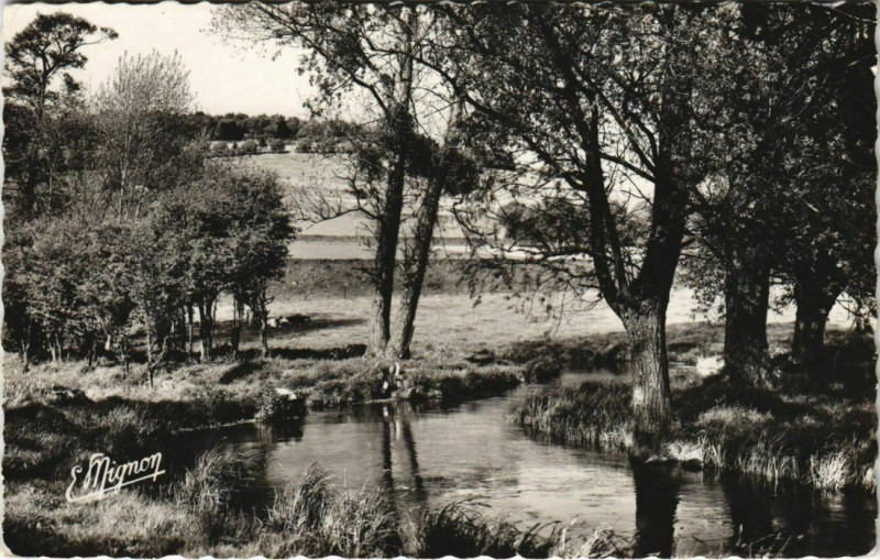 Carte postale ancienne Ansennes La Bresle à Bresle
