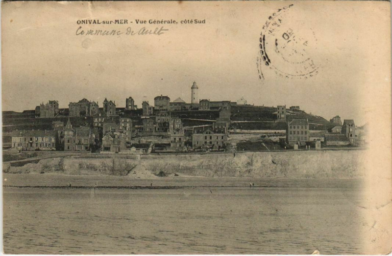 Carte postale ancienne Onival-sur-Mer Vue générale