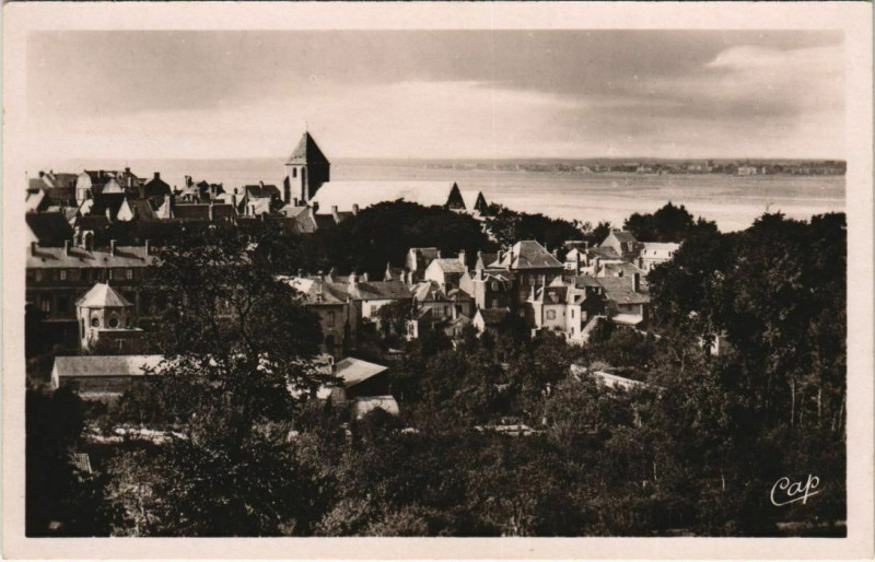 Carte postale ancienne Saint-Valery-sur-Somme Vue générale à Saint-Valery-sur-Somme