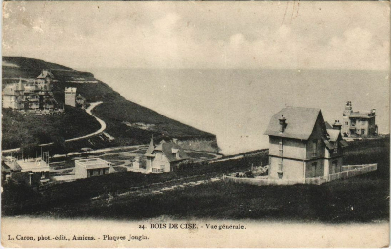 Carte postale ancienne Bois-de-Cise Vue générale