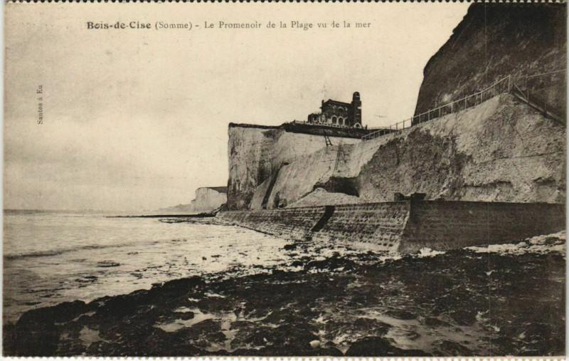 Carte postale ancienne Bois-de-Cise Le Promenoir de la Plage