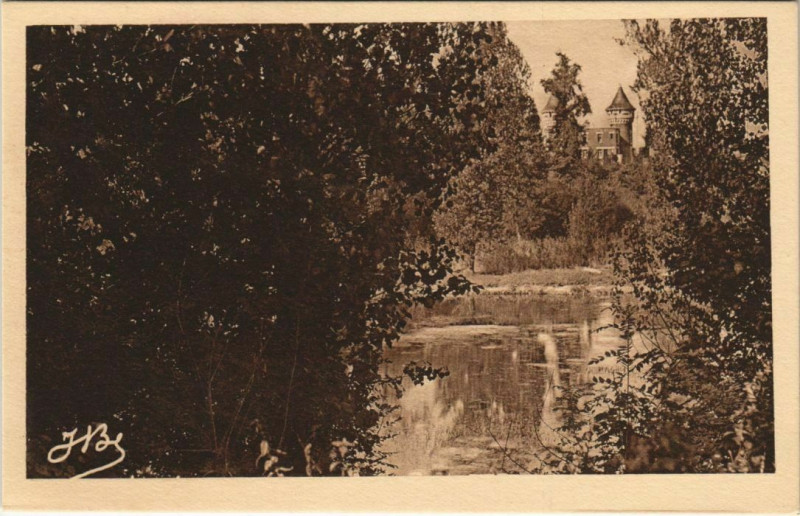 Carte postale ancienne Peronne Autour du Cam à Péronne