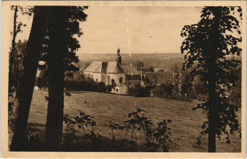 Carte postale ancienne Abbaye de Valloires Vue générale à Y