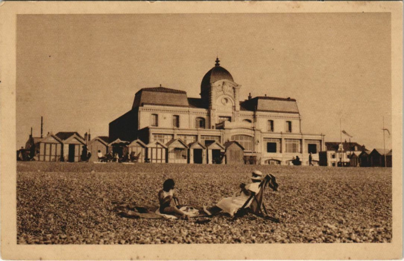 Carte postale ancienne Cayeux-sur-Mer Le Casino à Cayeux-sur-Mer