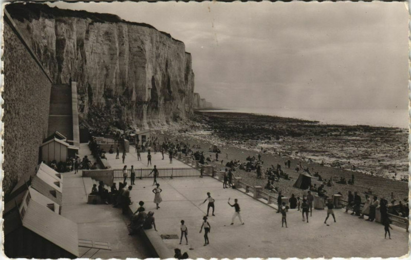 Carte postale ancienne Ault La Digue à Ault