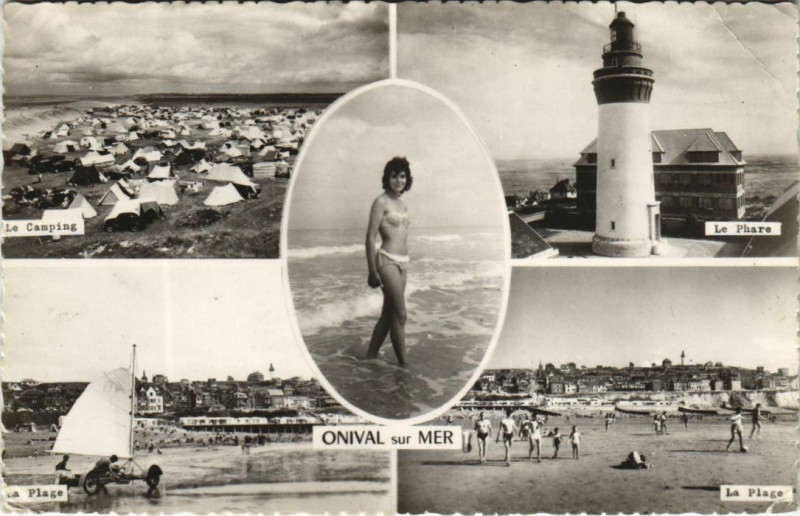 Carte postale ancienne Onival-Sur-Mer
