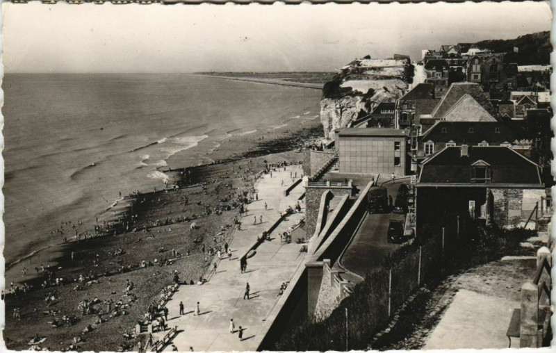 Carte postale ancienne Ault La Plage à Ault