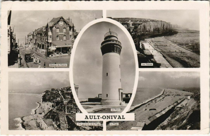 Carte postale ancienne Ault à Ault