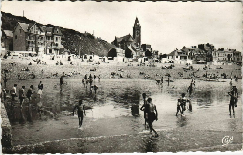 Carte postale ancienne Mers-les-Bains à Mers-les-Bains