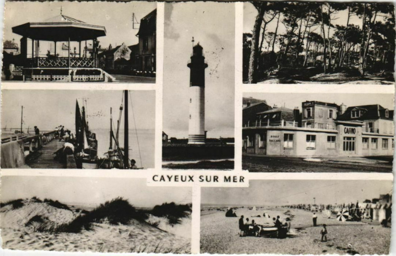 Carte postale ancienne Cayeux-sur-Mer à Cayeux-sur-Mer