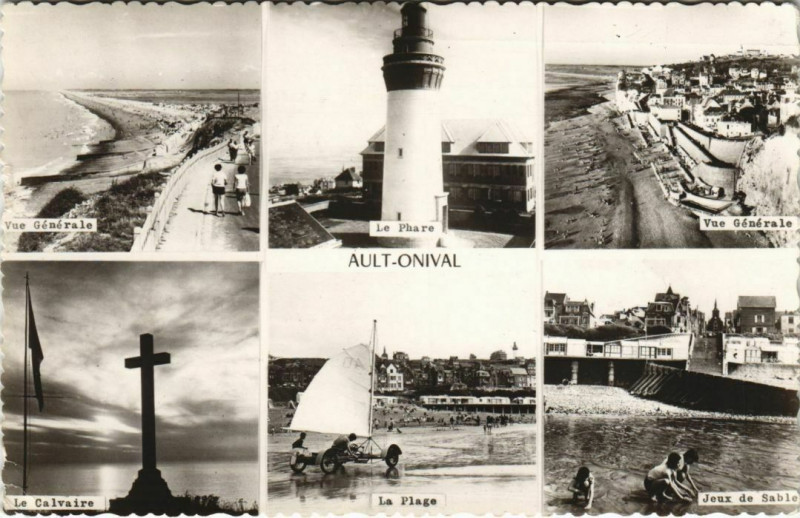 Carte postale ancienne Ault à Ault