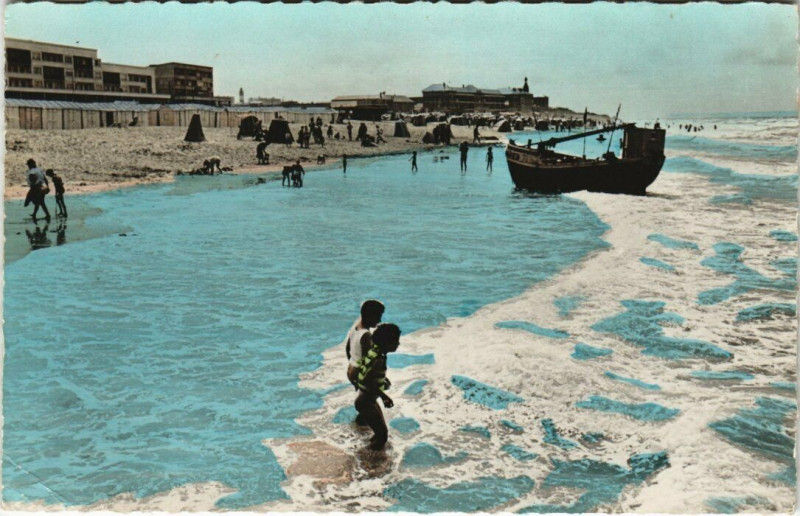 Carte postale ancienne Berck-Plage La Plage à Berck