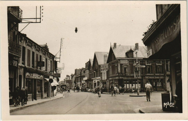 Carte postale ancienne Berck-Plage Rue de l'Impératrice à Berck