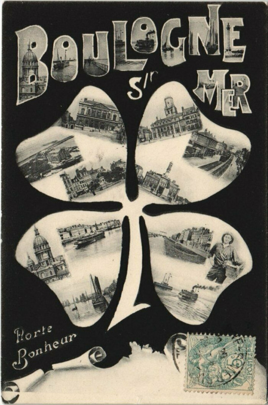 Carte postale ancienne Boulogne-sur-Mer à Boulogne-sur-Mer